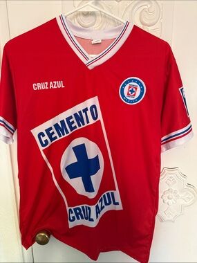 Kids Red Soccer Jersey -